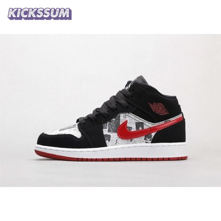 Air Jordan 1 Mid Newspaper Air Times 36-46