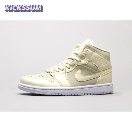 Air Jordan 1 MidGoose Feather Yellow 36-46