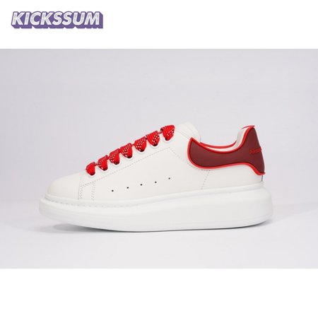 Alexander McQueen Oversized white Red SIZE: 35-45