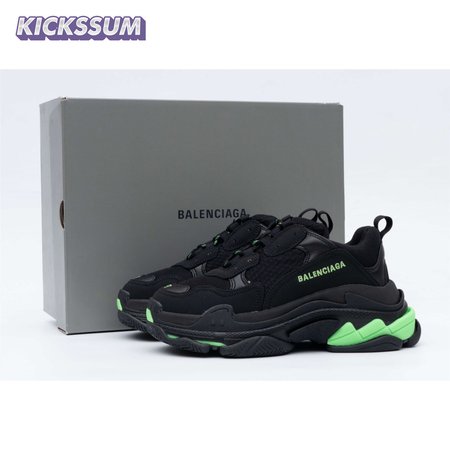 Balenciaga Triple S Black Fluo Green SIZE: 35-45