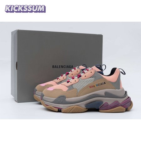 Balenciaga Triple S Pink Grey Purple SIZE: 35-45