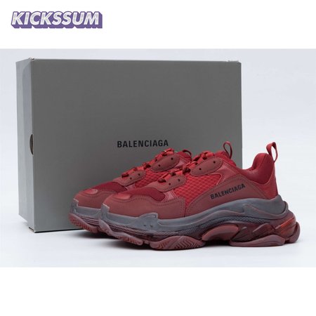 Balenciaga Triple S Burgundy Red 35-45