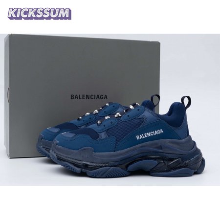 Balenciaga Triple S Clear Sole Navy 35-45