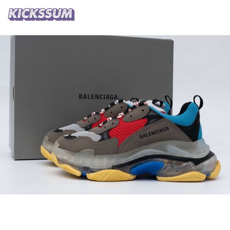 Balenciaga Triple S Grey Red Blue 35-45