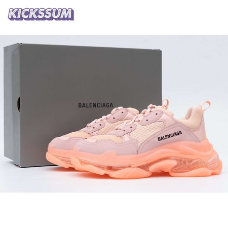 Balenciaga Triple S Orange Clear Sole 35-39