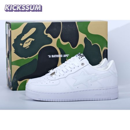 Bape Sta Low White Size 36-45