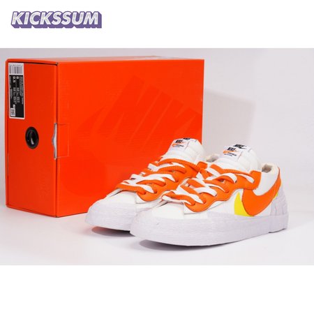 NK x Sacai Blazer Low "White Magma Orange" 36-46