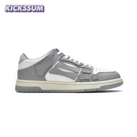 AMIRI Skel Top Low Whtie Grey Size 40-46