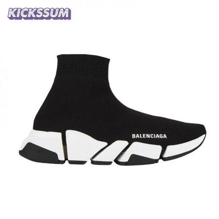 Balenciaga Speed 2.0 Black White Size 36-46