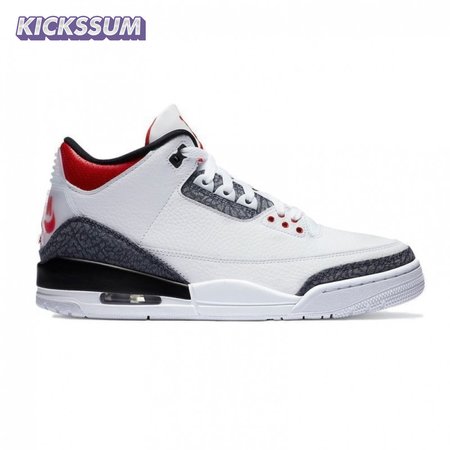 Air Jordan 3 Retro Denim SE 'Fire Red' Size 40-47.5