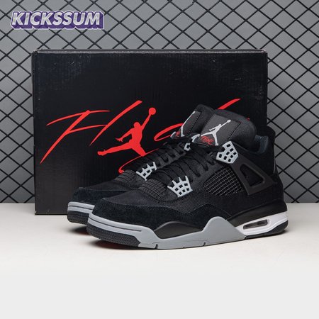 Air Jordan 4 Retro SE Black Canvas DH7138-006 Size 40-47.5