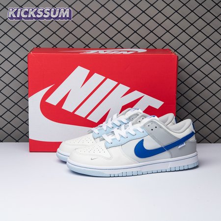 Nike Dunk Low Ivory Hyper Royal FB1543-141 Size 36-46