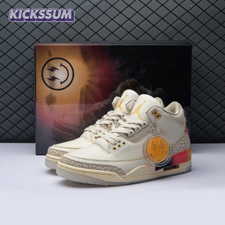 J Balvin x Air Jordan 3 FN0344-901 Size 36-47.5