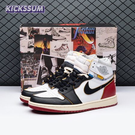 Jordan 1 Retro High Union Los Angeles Black Toe Size 36-47.5