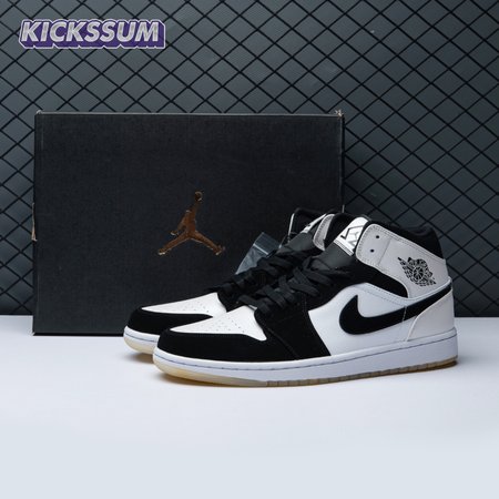 Jordan 1 Mid Diamond Shorts DH6933-100 Size 36-47.5