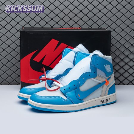 Off-White x Air Jordan 1 Retro High OG 'UNC' Size 36-47.5